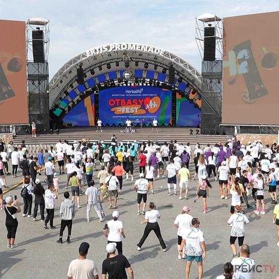 Павлодарда «Оtbasy Fest» спорт-отбасы фестивалі өтті