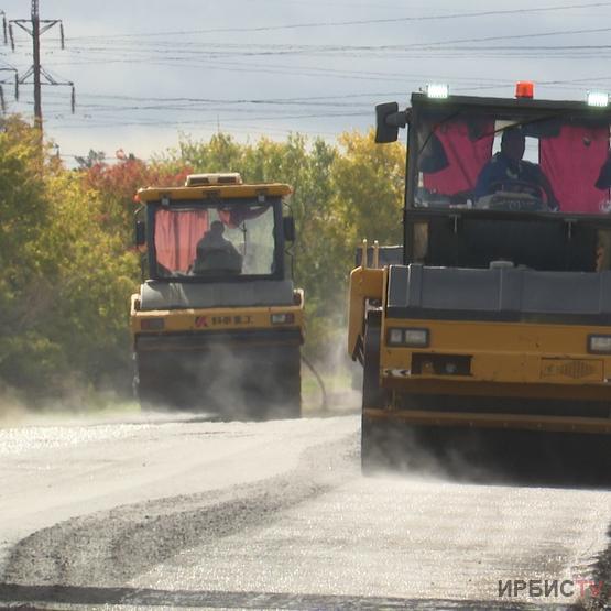 Павлодар маңындағы ауылда 30 көшеге жаңа асфальт төселді