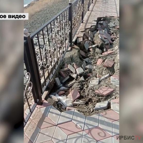 «Қар суымен бірге жағажайдың кеспетастары да еруде»