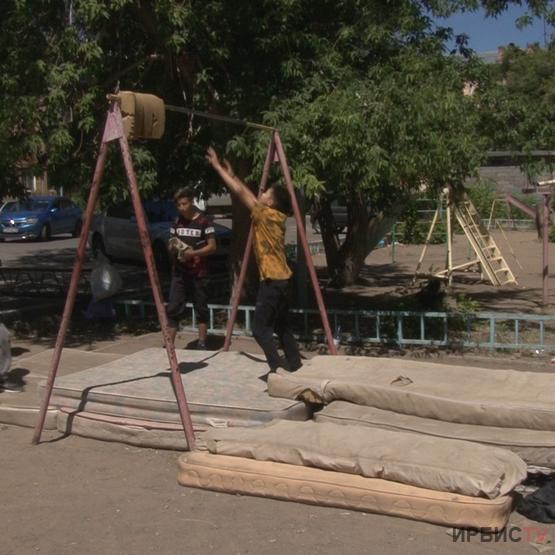 Павлодар жастары жаттығатын орынды өздері жасап алған
