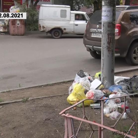 Павлодарда Баян батыр көшесіндегі қоқыс контейнерінің жоғалу себебі анықталды