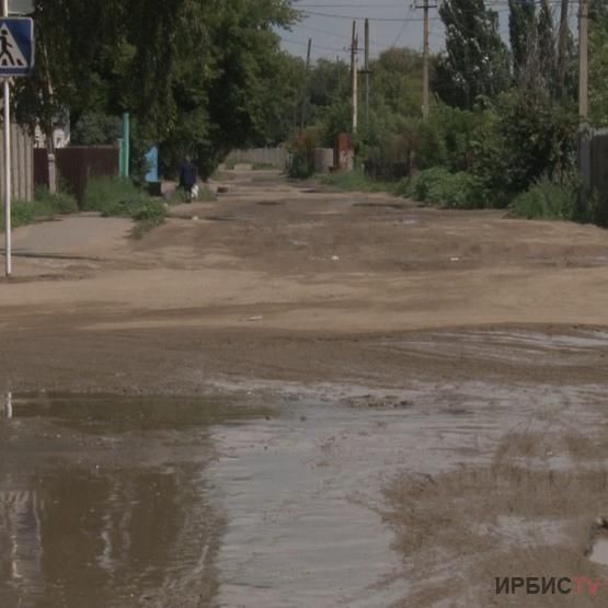 Дачный мөлтекауданы Қамзин көшесіндегі жол жөндеуін бір айға шегерді