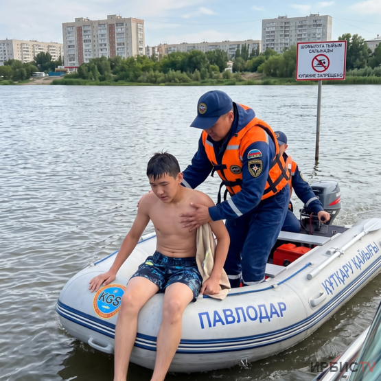 Ертіс өзенінде 16 жастағы жасөспірімді құтқарды